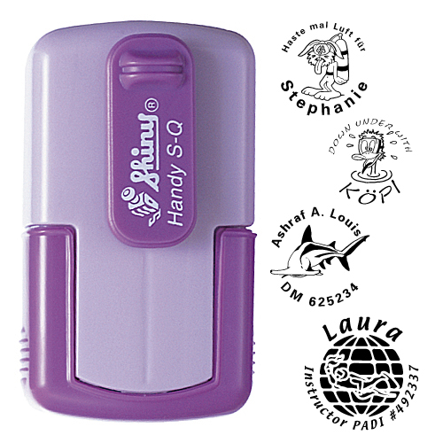 smart-stamp, lavendel, ø 24 mm